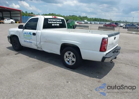 2005 Chevrolet Silverado 1500 из США, поврежденный, VIN 1GCEC14V75Z282858